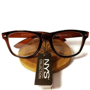 NYS Classic Collection Eyewear Brown NWT
